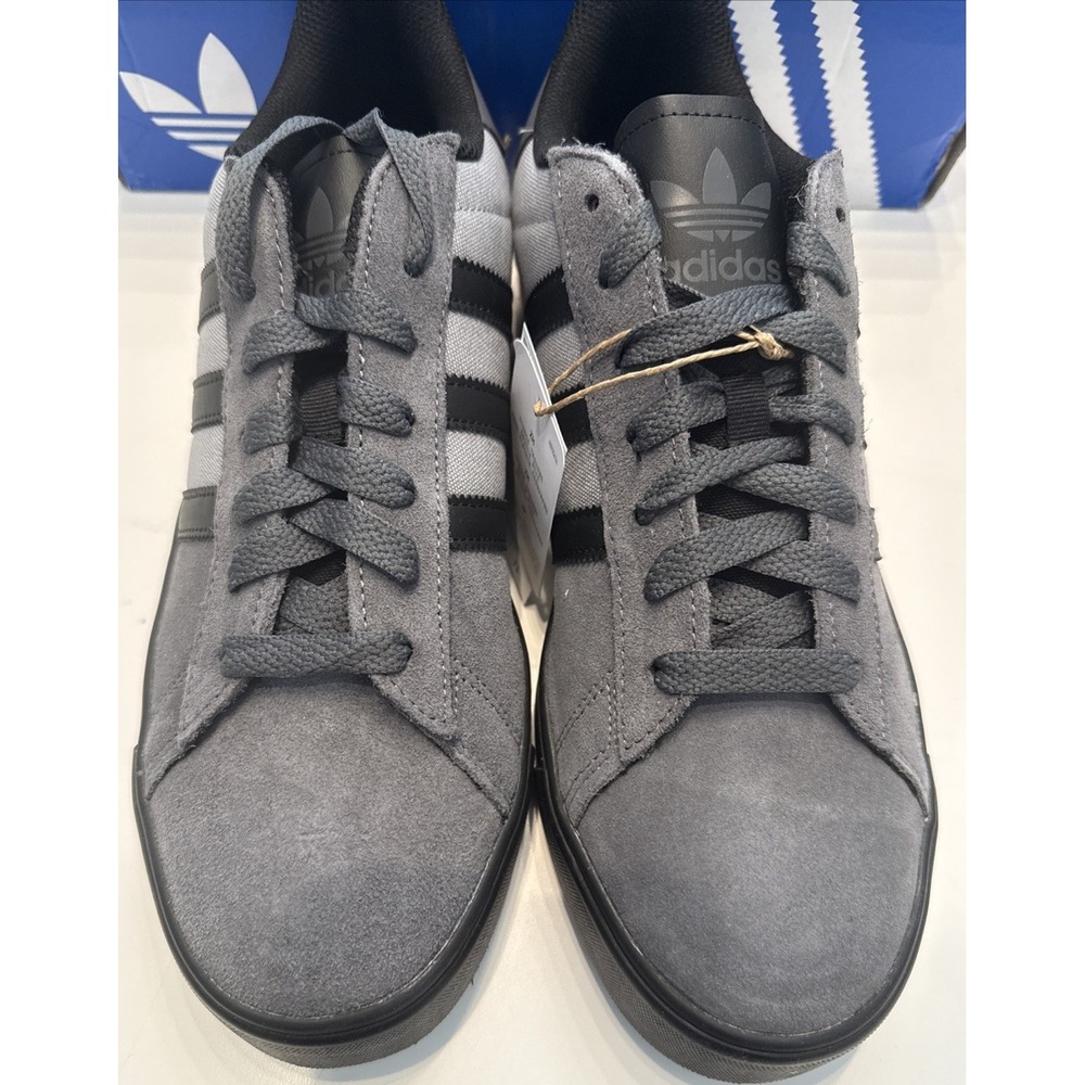 Adidas CAMPUS VULC 11.5 Men's/12.5 Women's Shades Of Grey & Black New in Box